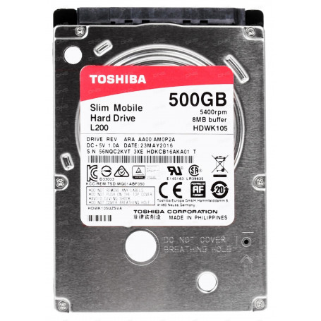 Жесткий диск 2.5 HDD Toshiba 500GB Pull out
